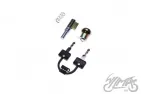 LOCK ASSY, STEERING+COVER SIMSON S51 BAB ORG