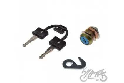 LOCK ASSY, SEAT COVER SIMSON S51 S70 BAB ORG