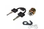 LOCK ASSY, SEAT COVER SIMSON S51 S70 BAB ORG