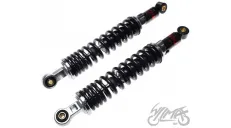 DAMPER SET, REAR SUSPENSION S51 PAIR BLACK SPRING