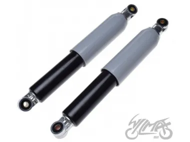 GALINIŲ AMORTIZATORIŲ KOMPLEKTAS SIMSON DUO KR51 SR4-2 PILKI