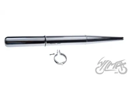 MUFFLER ASSY S51 CHROME W/CLAMP TAIWAN