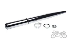 MUFFLER ASSY SIMSON SR50 SR70 CHROME W/CLAMP
