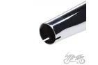 MUFFLER ASSY SIMSON SR50 SR70 CHROME W/CLAMP