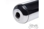 MUFFLER ASSY SIMSON SR50 SR70 CHROME W/CLAMP