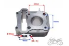 CYLINDER SET FOR SYM ORBIT 4T 50cc 37 mm