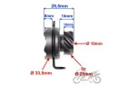 GEAR, KICK STARTER FOR SYM ORBIT 4T