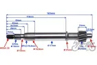 GREIČIŲ DĖŽĖS VELENAS SYM ORBIT 4T