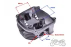 HEAD ASSY, CYLINDER GY6 125 cc