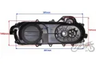 VARIATORIAUS DANGTELIS GY6 4T 430 mm