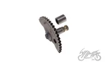 SHAFT, KICK STARTER GY6 4T 46.5mm FOR 8-TEETH GEAR