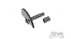 SHAFT, KICK STARTER GY6 4T 62mm FOR 8-TEETH GEAR