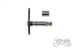 SHAFT, KICK STARTER GY6 4T 62mm FOR 8-TEETH GEAR