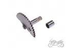 SHAFT, KICK STARTER GY6 4T 57mm FOR 8-TEETH GEAR