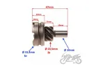 GEAR, KICK STARTER NT: 8, 4T STANDARD