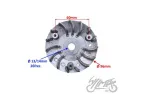 FACE, FIXED VARIATOR DRIVE PULLEY TGB