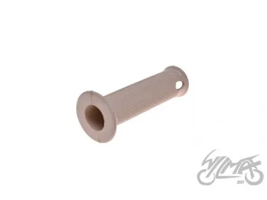 GRIP, HANDLEBAR MZ TS ES WHITE W/HOLE
