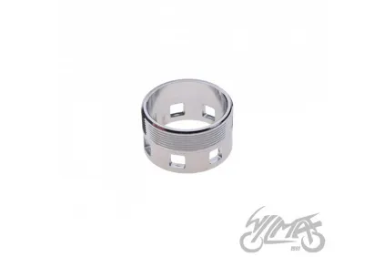 NUT, EXHAUST PIPE MZ TS250 CHROME