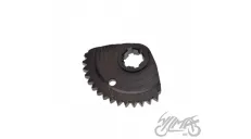 GEAR, KICK STARTER SHAFT WSK125
