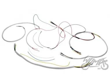 WIRING HARNESS FOR WFM M06 ver. SPEEDOMETER ON STEERING BRIDGE WHITE