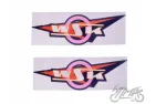 EMBLEM SET, FUEL TANK WSK
