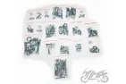 BOLT SET FOR WSK 125 B3