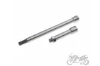 AXLE SET, REAR WHEEL AND SPROCKET WSK