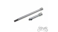 AXLE SET, REAR WHEEL AND SPROCKET WSK