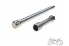 AXLE SET, REAR WHEEL AND SPROCKET WSK