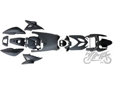 COVER SET, PLASTIC BODY PARTS MATT BLACK FOR YAMAHA AEROX
