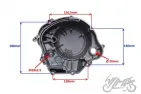 COVER, CRANKCASE RH FOR YAMAHA YBR125