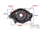 COVER, CRANKCASE LH FOR YAMAHA YBR125