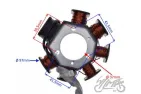 STATOR ASSY AC FOR YAMAHA YBR 125