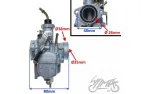 KARBIURATORIUS VM22SH YAMAHA YBR125