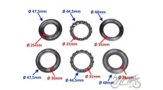 STEERING BEARING SET FOR YAMAHA YBR 125