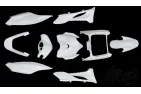 COVER SET, BODY PLASTIC PARTS WHITE FOR YAMAHA JOG RR