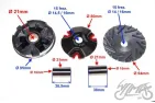VARIATORIAUS KOMPLEKTAS TUNING 2T