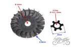 FACE, MOVABLE VARIATOR W/WASHER 2T