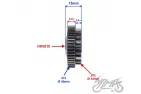GEAR, INTERMEDIARY STARTER MOTOR 2T