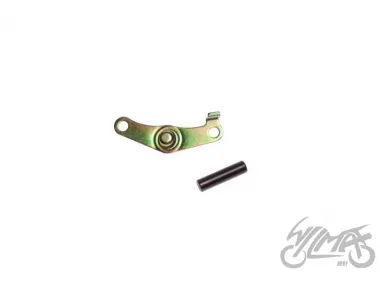 SHAFT ASSY, INTERMED. STARTER GEAR W/LOCK PLATE