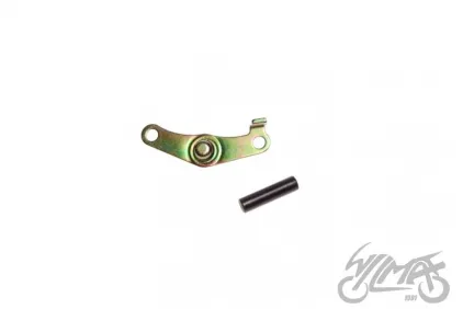 SHAFT ASSY, INTERMED. STARTER GEAR W/LOCK PLATE