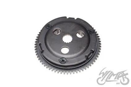 CLUTCH ASSY, ONE WAY STARTER MOTOR + GEAR 2T NEW MODEL