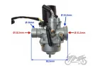 CARBURETOR ASSY 50 2T HURRICANE