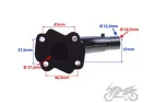 PIPE, INTAKE 2T KEEWAY HURRICANE