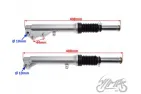 DAMPER ASSY, FRONT FORK RH+LH DIA. 26 MM
