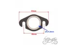 GASKET, EXHAUST PIPE 2T KEEWAY HURRICANE