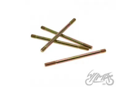 STUD BOLT SET, CYLINDER 11cm COPPER-PLATED