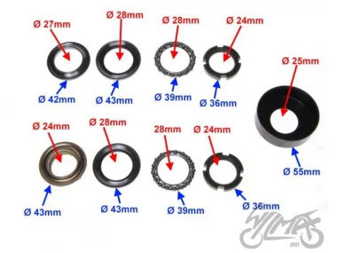 BEARING SET, STEERING