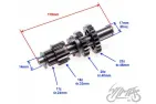 COUNTERSHAFT ASSY, ENGINE 110 CCM 4T