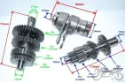 GEARBOX ASSY, ENGINE ZC9001 4T
